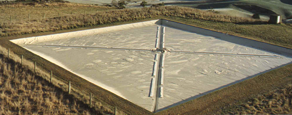floating geomembrane cover